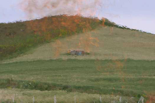 Paesaggio arrosto